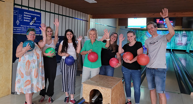 Teamausflug Bowling